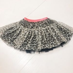 Animal print tutu - girls ballet skirt